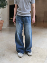 Ness Washed Flare Denim Pants