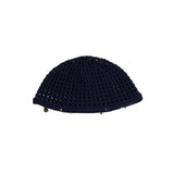 Crochet Net Beanie (navy)