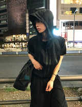 Multi-Pocket Hood Vest