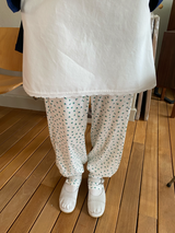 ♡メイド♡ フローラル レッグウォーマーパンツ