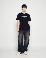 25FW AC POINT STANDARD SHORT SLEEVE T-SHIRT BLACK