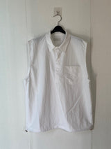 Half Open Nylon Shirt Vest 3C