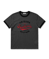 Essential Standard Short-Sleeve Ringer T-Shirt Arizona Charcoal
