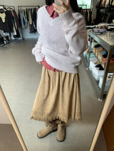 Shoreditch suede skirt (3color)