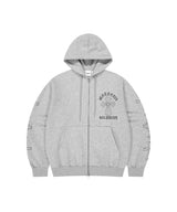 クロススタッドフードジップアップ
