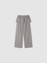 Crinkle Nylon Skirt Pants (3c)