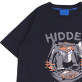 タイガーフェイスショートスリーブTシャツ (UNISEX)_SYS6TS02BK