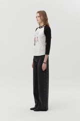 ROCKTTYバニーラグランTシャツ [WHITE]