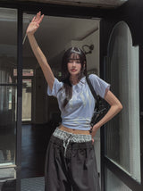 シティニューヨークプリンティド半袖Tシャツ