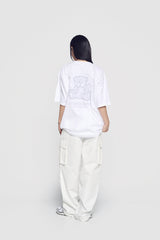 24FW ハンドスケッチベア半袖Tシャツ ホワイト