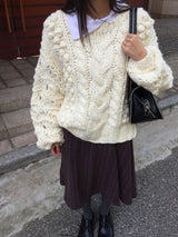 Sorbet Cable Knit (1color)