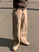 アロー Dリング プッティング カーブド パンツ