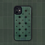Vintage Green Phone case (epoxy bumper)