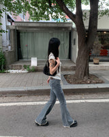 グラブブーツカットパンツ