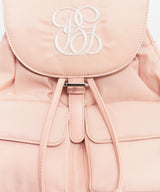 Logo Pocket Mini Backpack Pink
