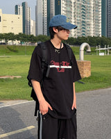 オックルオーバー半袖Tシャツ