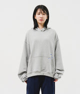 (MADE) Blue Star Softy Hoodie_Grey