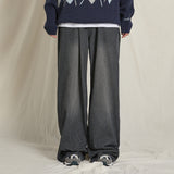 Corduroy Denim Pants