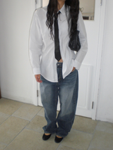 Baggy denim pants