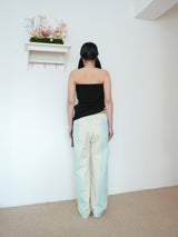 BRAID TIE SKIRT & TOP (BLACK)