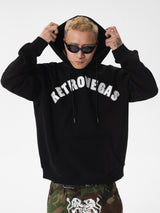 RTVG(RETROVEGAS) Pearl LOGO plus velvet pullover hoodie