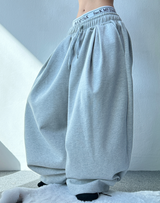 STRING JOGGER PLEAT BALLOON PANTS🩶🖤 - 2 COLORS