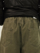 AD Washing Pigment Tuck Balloon Pants