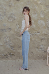Brot denim pants_lightblue