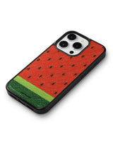 Watermelon Epoxy Silver Case