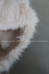 Fox fake fur bucket hat