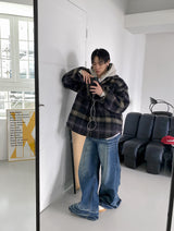 No.1020 T hairy check JK
