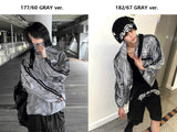 Lightweight High-Neck Side Track Wind Jacket