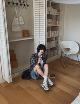 Cold Summer Check Shirt