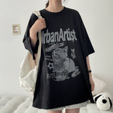 Urban Cat Short-Sleeved T-shirt (3 colors) H&L