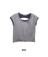 Washed Vintage Damage Short Sleeve T-Shirt