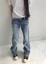 STACKED LOW DENIM PT