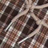 Bay Check Shearling Hooded Jumper