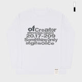 [UNISEX]オフクリエイターロングスリーブTシャツ