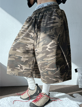 WINGS🪽 RIVET CAMOUFLAGE BERMUDA🩶💚💙🖤2COLOR