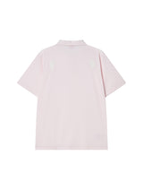 OVERSIZED WING POLO SHIRT PINK