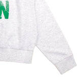 オーバーフィットターンダウンスウェットシャツ (UNISEX)_SYS2TS04LG