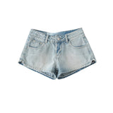 Kani Washed Mini Denim Shorts