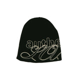 authentic love beanie -black-