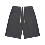 Asel Bermuda Sweat Shorts Charcoal