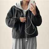 Noah Layered Color Matching Hoodie Jumper
