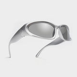 Neoretro 3332 Retro Polarized Sunglasses C4 MIRROR SILVER