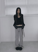 baby cargo fur bootcut pt(2color) 