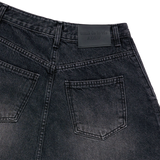 25SS ウィメンズデニム デニススカート ブラック