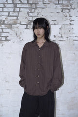 DK Eyelet Shirt Brown