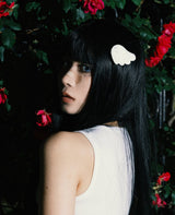 ホースノースリーブTシャツ (White)